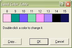 Load Data Color Load Colortable